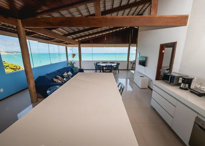 Cobertura Exclusiva Em Ponta Negra Com Vista Para O Mar
