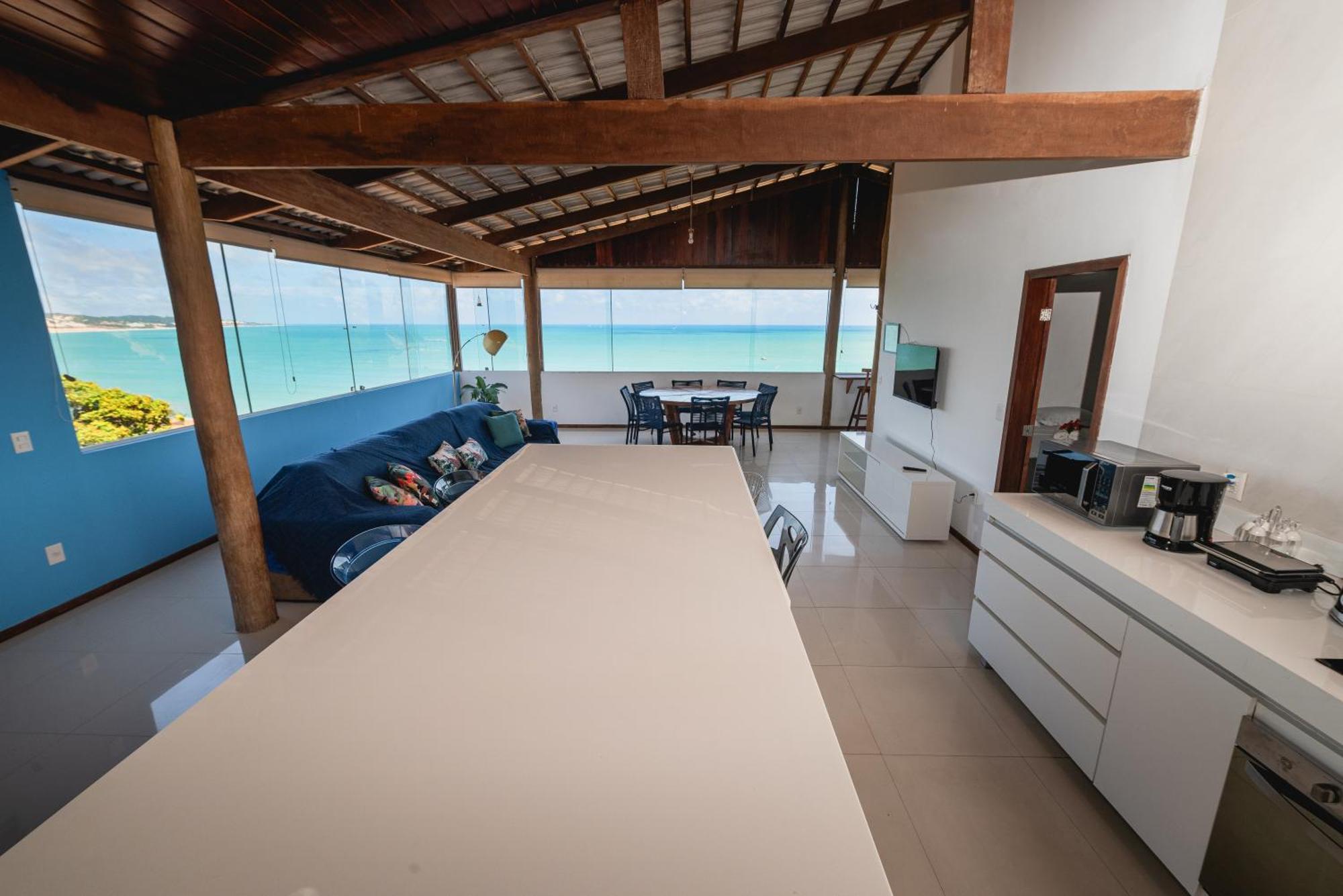 Cobertura Exclusiva Em Ponta Negra Com Vista O Mar Apartment