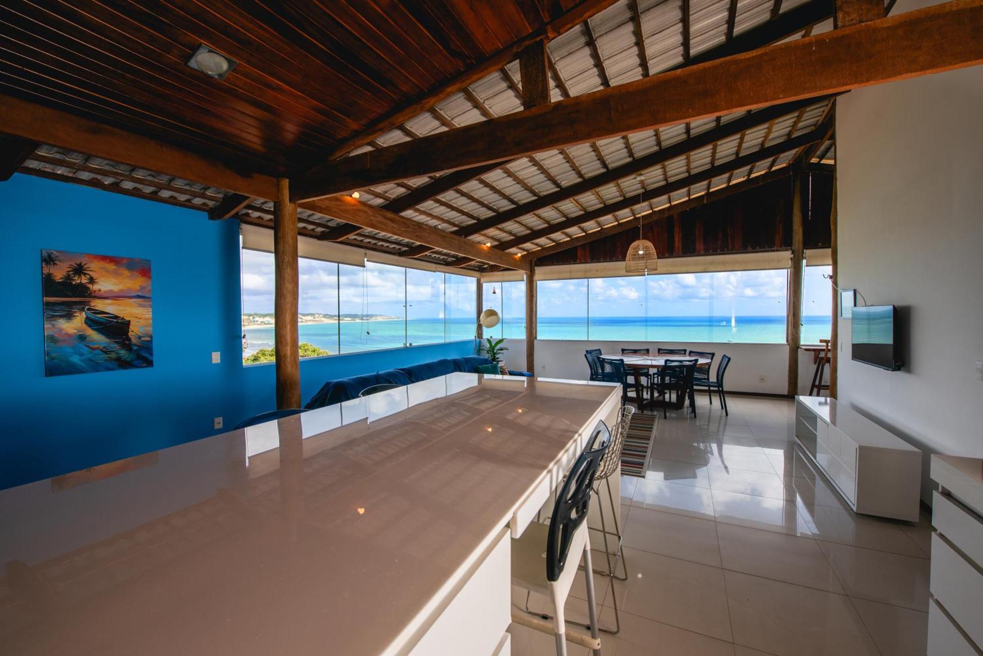 Cobertura Exclusiva Em Ponta Negra Com Vista O Mar Apartment